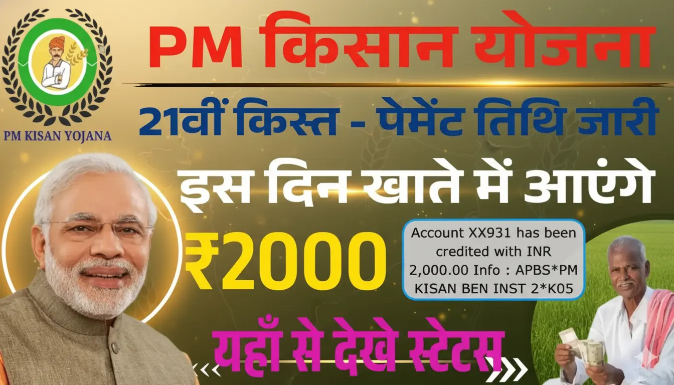 PM Kisan 21th Kist Payment Date govtoffer.com