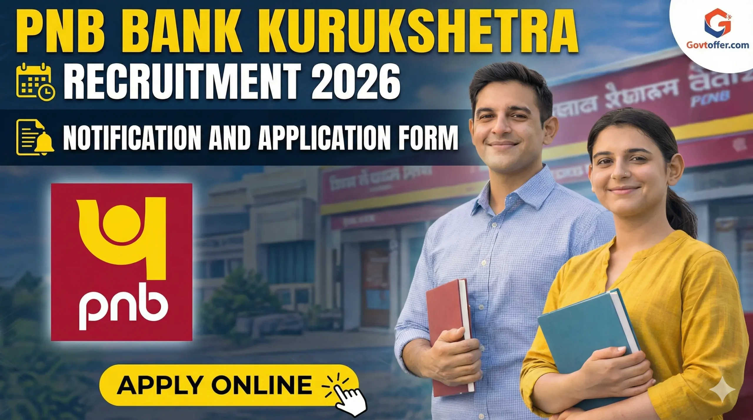 PNB Kurukshetra Faculty Recruitment 2026 notification for RSETI teaching position with Rs 30000 monthly salary